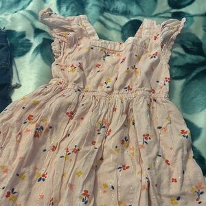 Cat & Jack Pink Floral Kids Dress